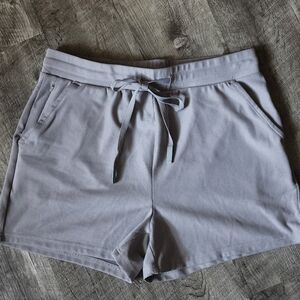 Women's Gray Casual Shorts